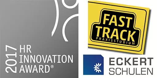 Eckert Schulen Fast Track gewinnt HR Innovation Award 2017 in der Kategorie Recruiting & Consulting - Grown-ups