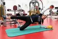 Geleitet wurde die Einheit von Lavinia Albescu, Sportwissenschaftlerin im Physiofit Eckert. Geleitet wurde die Einheit von Lavinia Albescu, Sportwissenschaftlerin im Physiofit Eckert.