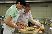 Impressionen Startschuss Teambuilding-Seminarreihe Eventcooking an der Hotelfachschule Regenstauf