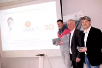 Der stolze Startup-Unternehmer Marco Biebl (li.) freut sich seinem alten Campus als Fachredner nochmal einen Besuch abzustatten Der stolze Startup-Unternehmer Marco Biebl (li.) freut sich seinem alten Campus als Fachredner nochmal einen Besuch abzustatten