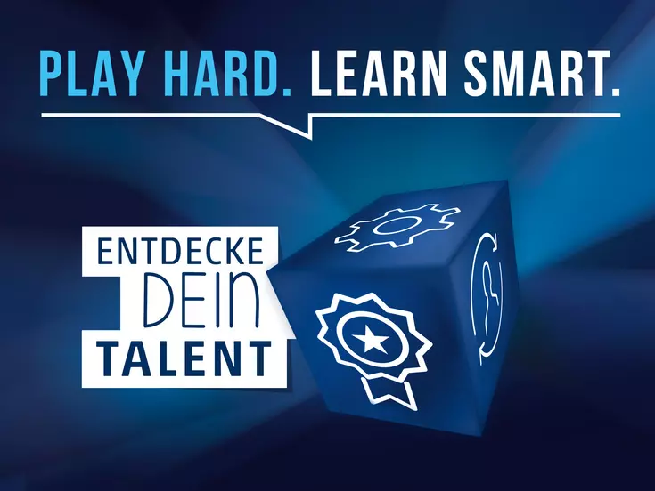 Bei der gemeinsamen Kampagne „Play Hard – Learn Smart: Entdecke Dein Talent“ rücken Aus- und Weiterbildung im Klassenzimmer und auf dem Spielfeld in den Fokus. (Foto: Eckert Schulen)