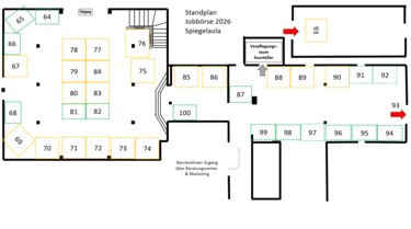 Standplan Spiegelaula