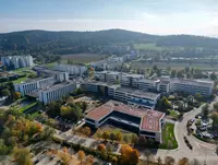 Der Eckert Campus aus der Vogelperspektive.
