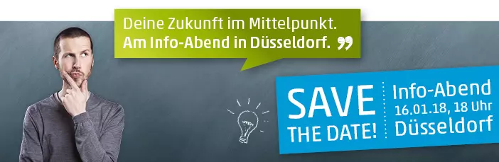 Welche Fördermöglichkeiten stehen offen? Wie sieht es auch mit Aufstiegschancen, Zulassungs- bzw. Aufnahmevoraussetzungen aus? Fachkundige Berater haben auf jede Frage die passende Antwort. Und zwar kostenlos und unverbindlich - ohne Anmeldung. Welche Fördermöglichkeiten stehen offen? Wie sieht es auch mit Aufstiegschancen, Zulassungs- bzw. Aufnahmevoraussetzungen aus? Fachkundige Berater haben auf jede Frage die passende Antwort. Und zwar kostenlos und unverbindlich - ohne Anmeldung.