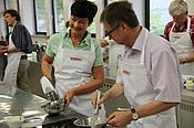 Impressionen Startschuss Teambuilding-Seminarreihe Eventcooking an der Hotelfachschule Regenstauf