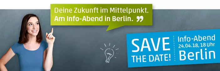 Welche Fördermöglichkeiten stehen offen? Wie sieht es auch mit Aufstiegschancen, Zulassungs- bzw. Aufnahmevoraussetzungen aus? Fachkundige Berater haben auf jede Frage die passende Antwort. Und zwar kostenlos und unverbindlich - ohne Anmeldung. Jetzt von Welche Fördermöglichkeiten stehen offen? Wie sieht es auch mit Aufstiegschancen, Zulassungs- bzw. Aufnahmevoraussetzungen aus? Fachkundige Berater haben auf jede Frage die passende Antwort. Und zwar kostenlos und unverbindlich - ohne Anmeldung. Jetzt von 70 Jahren Erfahrung in Sachen Bildung profitieren. Eckert Schulen - Wir bilden Zukunft!