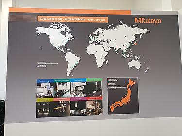 Banner bei Mitutoyo Deutschland GmbH