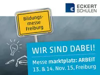 marktplatz:ARBEIT - Messe für Aus- und Weiterbildung sowie Studiengänge am 13. & 14. November 2015 in Freiburg.