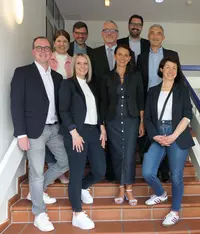 Arberland Kooperation Gruppenfoto Vertreter vhs ARBERLAND und Eckert Schulen
