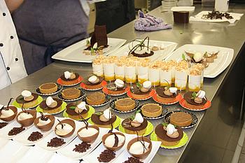 Kreativ, modern & lecker: Das süße Ergebnis eines abwechslungsreichen Workshop-Tags der Küchemeister-Schüler der Eckert Schulen