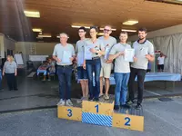 Mit einem klaren Vorsprung von rund 220 Punkten setzten sich Ruth und Reinhold Rieger zur Deutschen Meisterschaft im Ultra-Leichtfliegen 2019 schlussendlich gegen die zehn gegnerischen Teams in ihrer Klasse durch. Mit einem klaren Vorsprung von rund 220 Punkten setzten sich Ruth und Reinhold Rieger zur Deutschen Meisterschaft im Ultra-Leichtfliegen 2019 schlussendlich gegen die zehn gegnerischen Teams in ihrer Klasse durch.