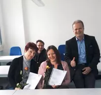 Umschulung Steuerfachangestellter: Der mittlerweile sechste Jahrgang feiert bei den Eckert Schulen Chemnitz den bestandenen Abschluss. Umschulung Steuerfachangestellter: Der mittlerweile sechste Jahrgang feiert bei den Eckert Schulen Chemnitz den bestandenen Abschluss.