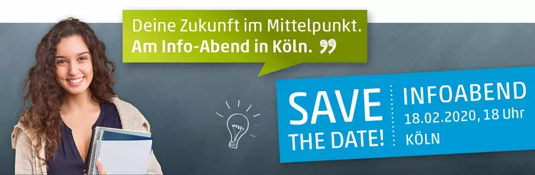 Welche Fördermöglichkeiten stehen offen? Wie sieht es auch mit Aufstiegschancen, Zulassungs- bzw. Aufnahmevoraussetzungen aus? Fachkundige Berater haben auf jede Frage die passende Antwort. Und zwar kostenlos und unverbindlich - ohne Anmeldung. Welche Fördermöglichkeiten stehen offen? Wie sieht es auch mit Aufstiegschancen, Zulassungs- bzw. Aufnahmevoraussetzungen aus? Fachkundige Berater haben auf jede Frage die passende Antwort. Und zwar kostenlos und unverbindlich - ohne Anmeldung.