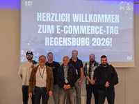 Gruppenbild beim E-Commerce Tag.