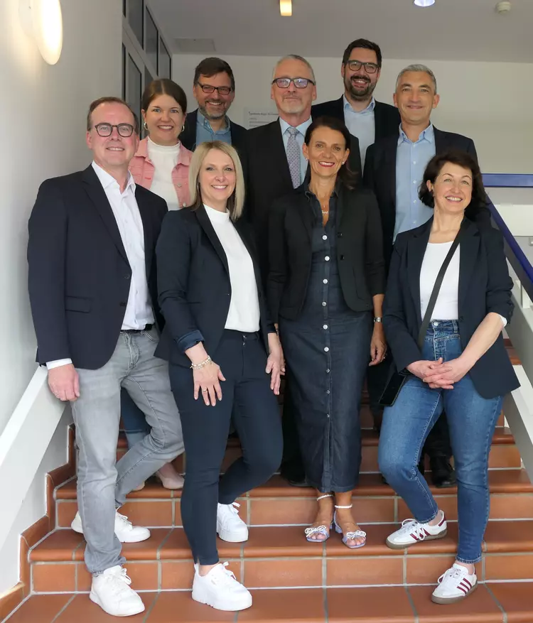 Gruppenfoto Vertreter vhs ARBERLAND und Eckert Schulen