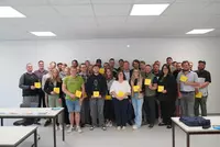 Eckert Schulen, Weiterbildung, Seminar, Projektplanung, Abschlussfoto, Zertifikatsübergabe, Teamarbeit, Networking