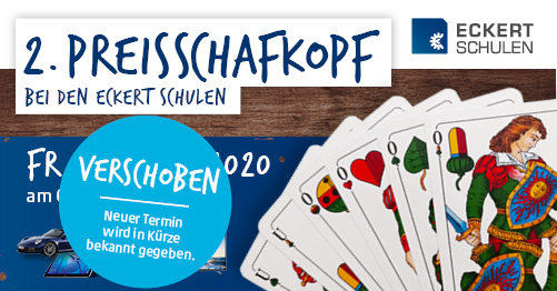 Der Ausweichtermin wird in den kommenden Tagen unter www.eckert-schulen.de veröffentlicht. Der Ausweichtermin wird in den kommenden Tagen unter www.eckert-schulen.de veröffentlicht.