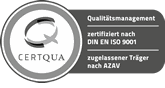 CERTQUA. Qualitätsmanamgent. Zertifiziert nach DIN EN ISO 9001