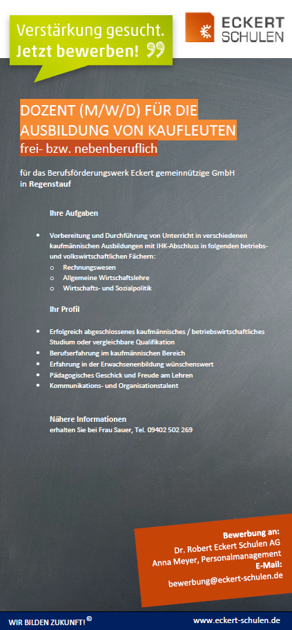 Bfw Dozent Ausbildung Kaufleute Freiberuflich M W D Eckert Schulen De