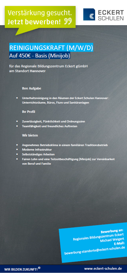 Han Reinigungskraft Eckert Schulen De