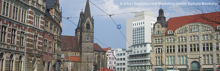 Willy-Brandt-Platz in Erfurt